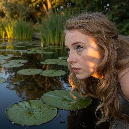 Ethereal Celtic Portrait at Dusk