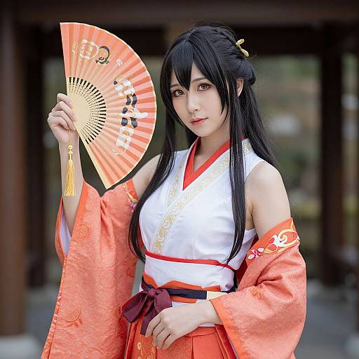 Princess Kaguya Traditional Cosplay