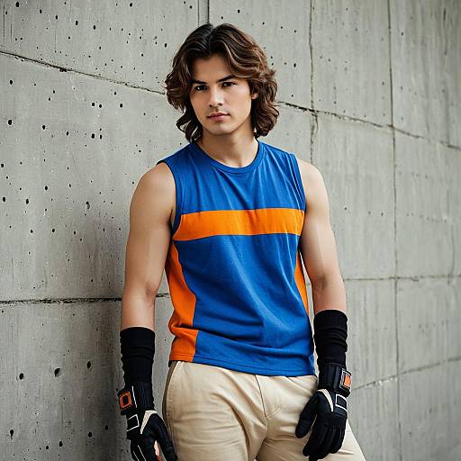 Stylish Mikan Cosplay Fashion Photograph