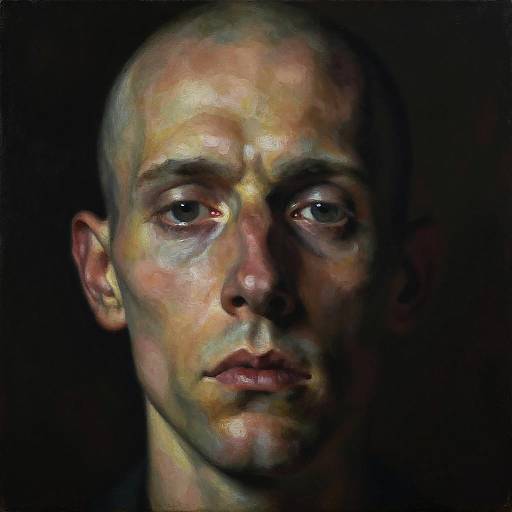 Chilling Symmetrical Portrait by Francis Bacon