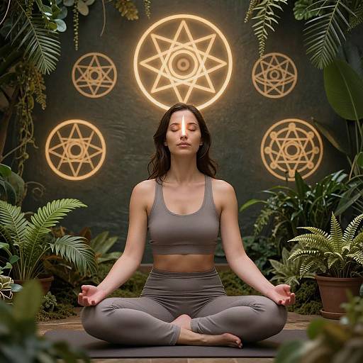 Kundalini Rising Meditation with Sacred Geometry