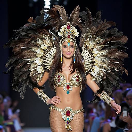 Extravagant 2012 Woman with Accessories