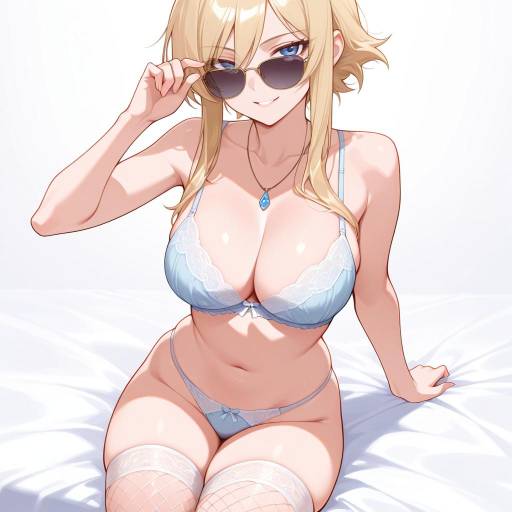 Soulful Cowgirl in Playful Lingerie Soulful Cowgirl in Playful Lingerie