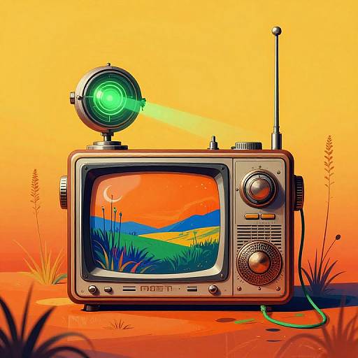 Retro Sci-Fi Doo-Wop Album Art