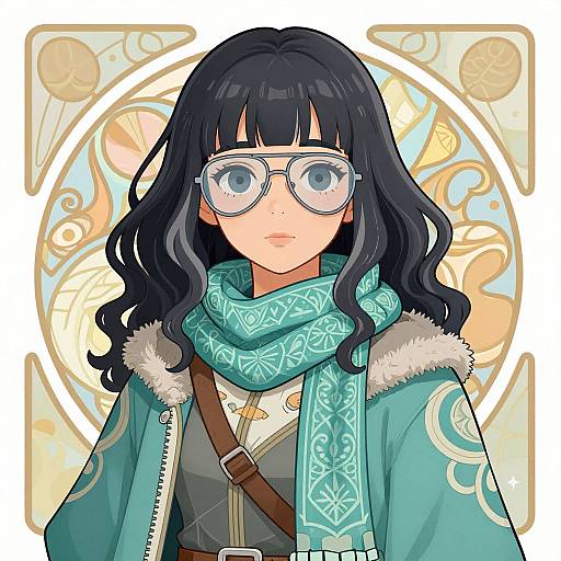 Tribal Sci-Fi Fantasy Witch Traveler