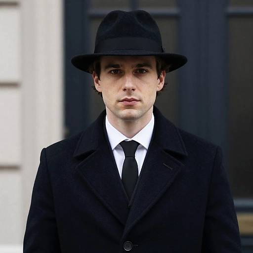 Sophisticated Man in Urban Setting