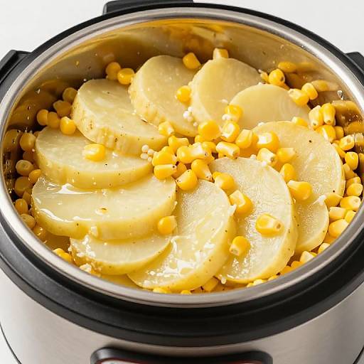 Creamy Potato and Corn Instant Pot