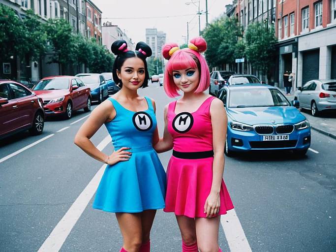 Adult Powerpuff Girls Face Swap