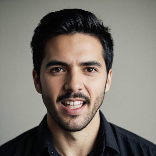 Portrait of Young Man Smiling