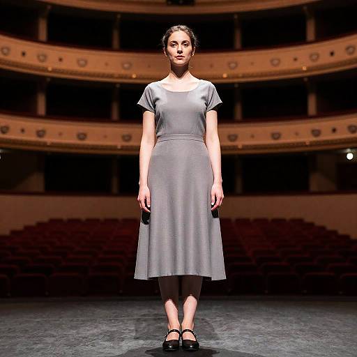 Elegant Woman at Lyceum Theatre