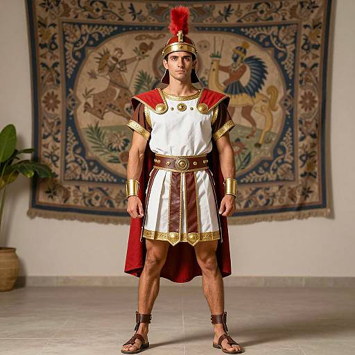Photorealistic Ancient Roman Warrior Costume