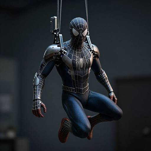 Cybernetic Asian Art Spiderman