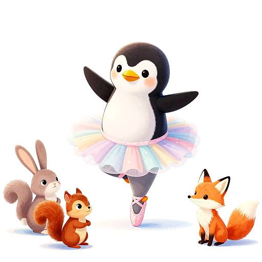 Poppy the Penguin's Pastel Ballet