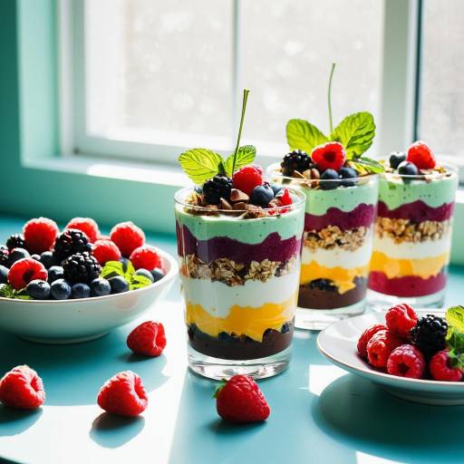 Vibrant Breakfast Spread Photography