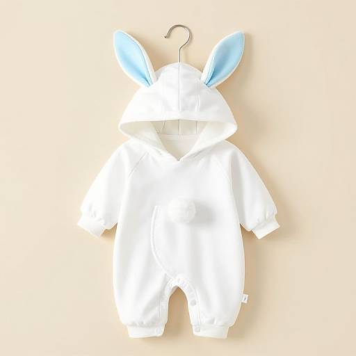Adorable Baby Romper with Bunny Ears
