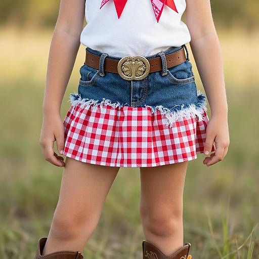 Close-Up Cowgirl Costume Portrait