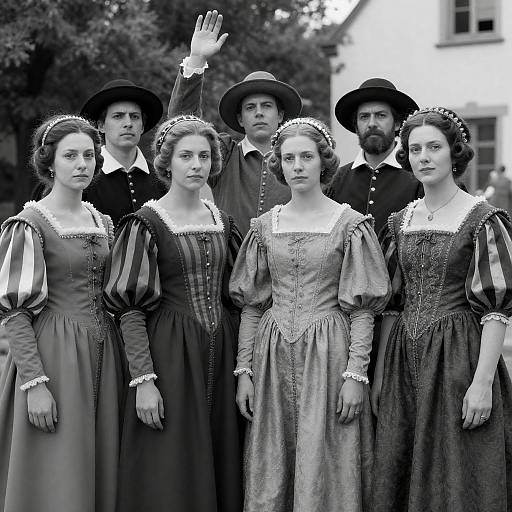 Renaissance Costume Group Portrait