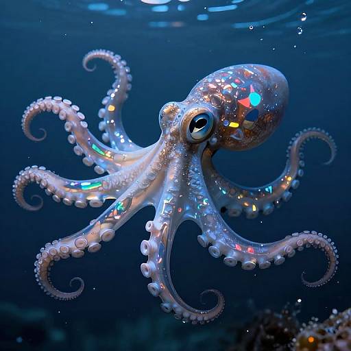 Ethereal Octopus Prism Dance
