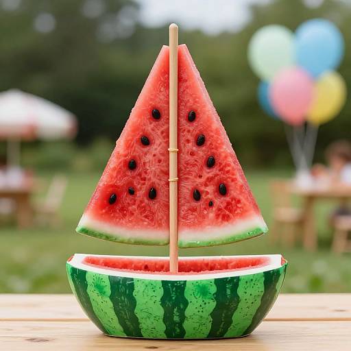 Sailboat Watermelon Summer Party
