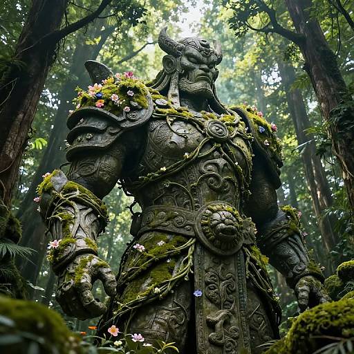 Stone and Vine Colossus Guardian