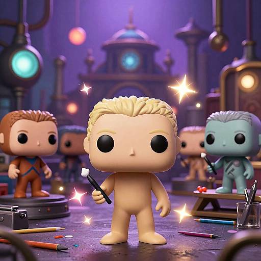 Magical Funko Factory Concept Art