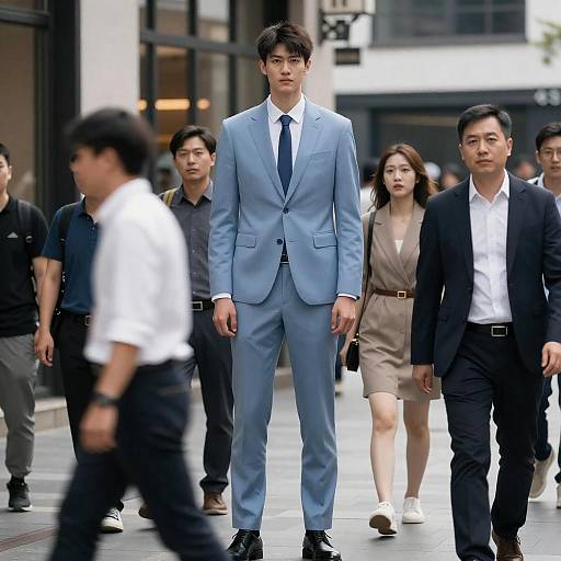 Dynamic Urban Street Scene Photography