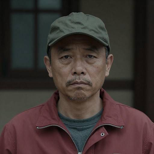 Serious Middle-Aged Man Portrait