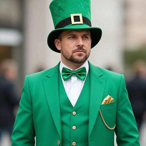 Stylish Saint Patrick's Day Leprechaun