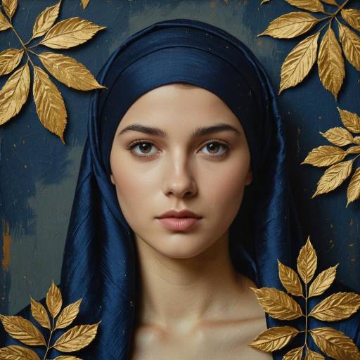 Elegant Portrait of a Young Woman