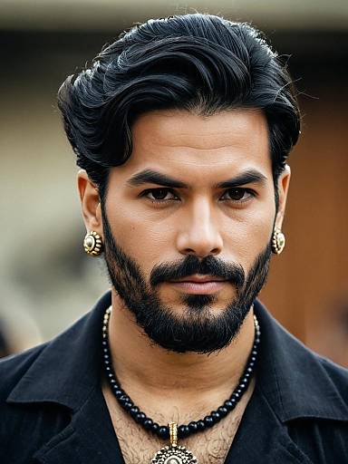 Rajput Man in Traditional Jewelry