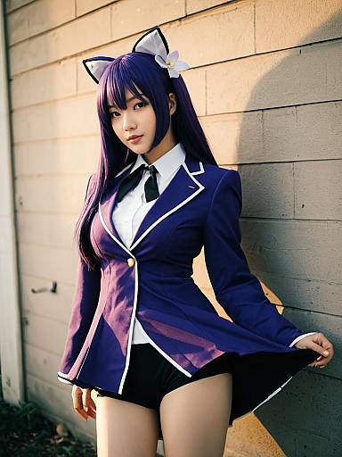 Realistic Sexy Sumire Heanna Cosplay