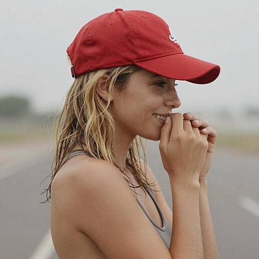 Captivating Portrait of a Smiling Woman