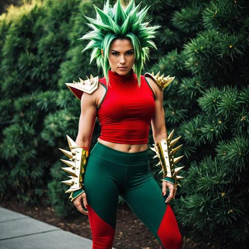 Kefla Cosplay Outfit Full Body Shot