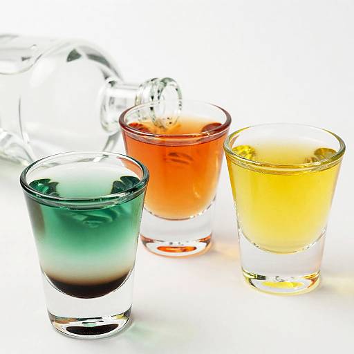 Colorful Shot Glasses Photo