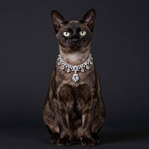 Elegant Portrait of a Ukrainian Levkoy Cat