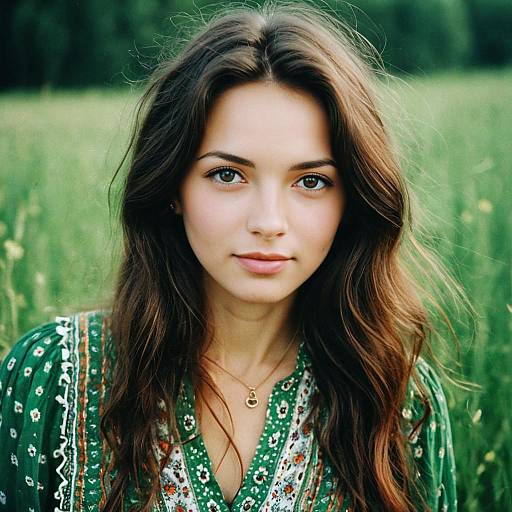 Bohemian Portrait of Fit 30-Year-Old