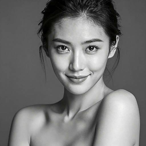 Intense Portrait of Alluring Woman