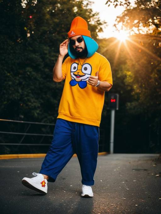 Realistic PaRappa the Rapper Cosplay