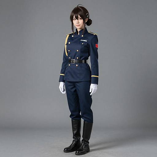 Cosplay photo of myoukou kai ni (kancolle). Costume clothes