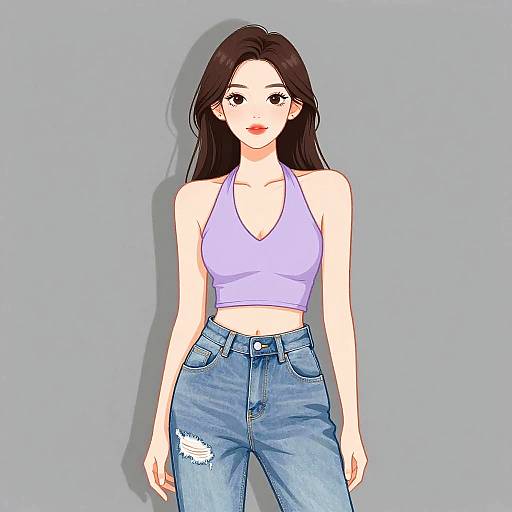 Casual Chic Woman in Streetwear