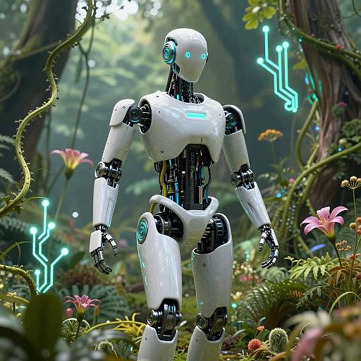 Surreal AI and Nature Fusion