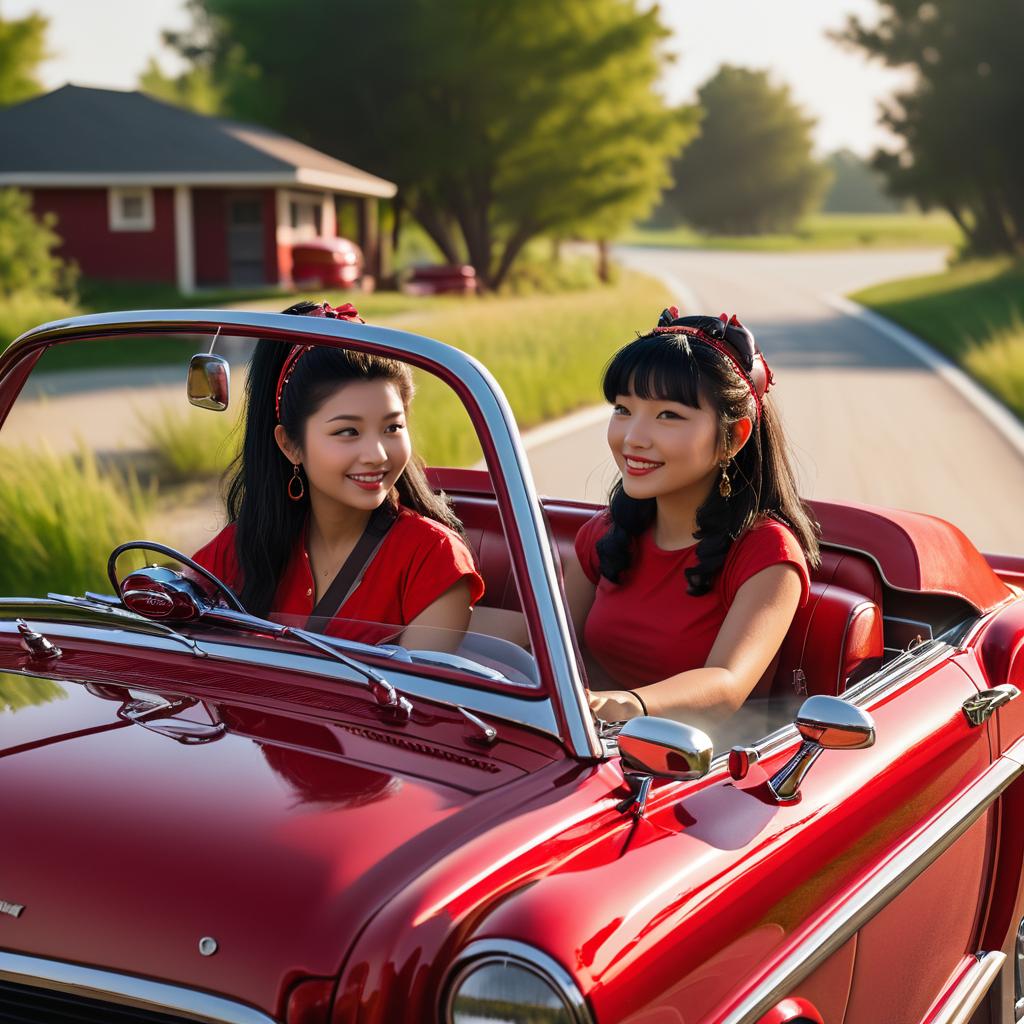 Joyride: Teen Girls in a Mustang