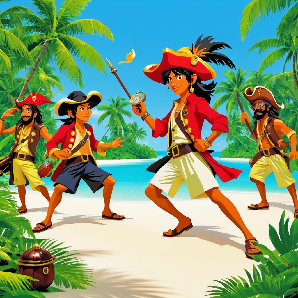 Pirate Adventure in Tropical Paradise