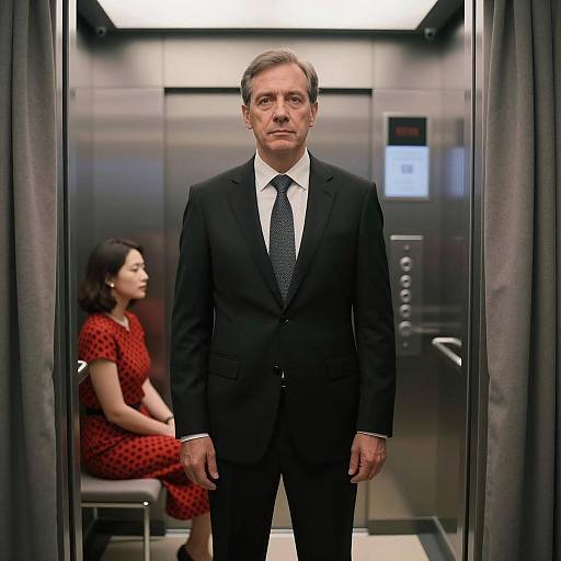 Elevator Encounter: A Subtle Capture