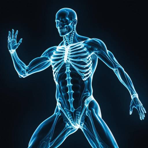 X-Ray Artwork of Human Dancer
