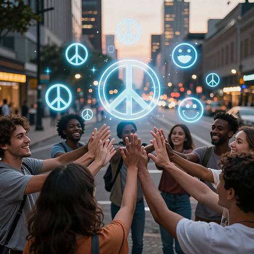 Holographic Positive Vibes Over Unity