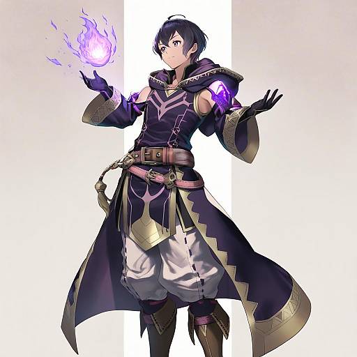 Illustration of Morgan (male) (fire emblem), fire emblem in the style of Yana (nekoarashi)