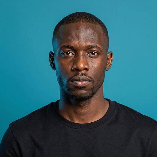 Photorealistic Portrait of a Black Man