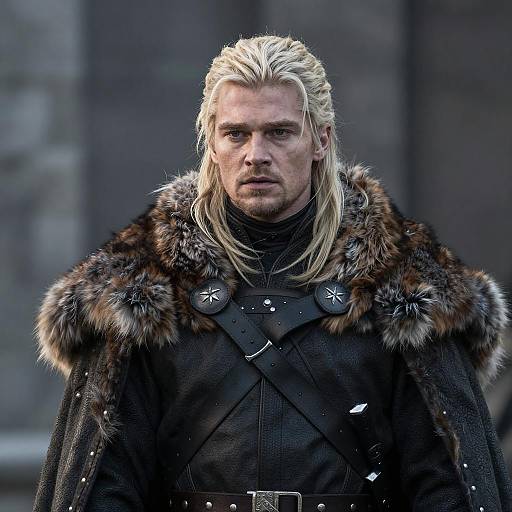 Realistic Portrait of Jon Snow