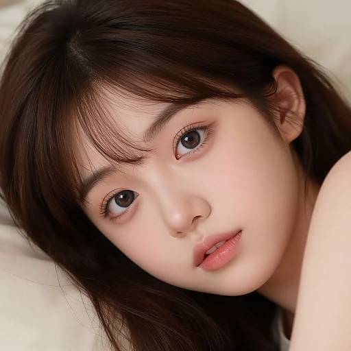 Realistic Detailed Portrait of Girl